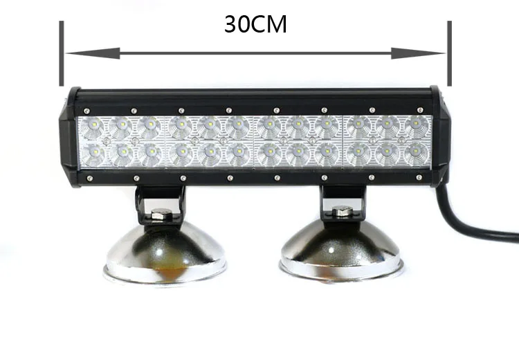 
72W Spot Flood Combo Led Off Road work Light Bar 4WD boat ATV lamp 18W /36W /54W/72W/126W/144W led light bar 