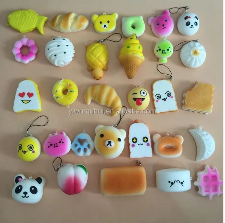 
Jumbo/Mini Soft PU Foam Kawaii Squishy slow rising toy Squishy random 10pcs/20pcs toys 