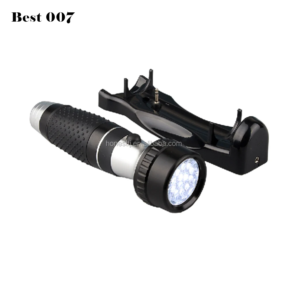 Wall-mounted popular torch light aluminum promotional flashlight Hotel emergency flashlight
