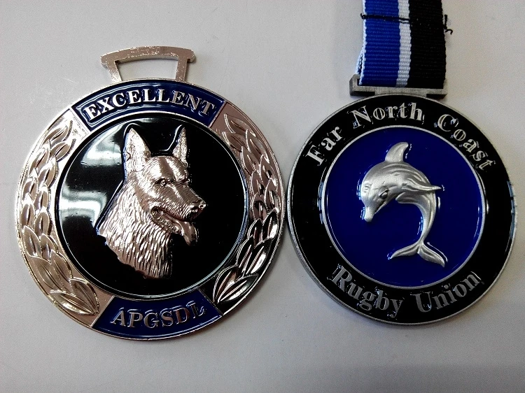 Custom 3D Die Casting Zinc Alloy Medal