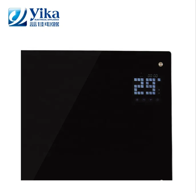 electric wall mounted glass panel heater convector heater 2kw