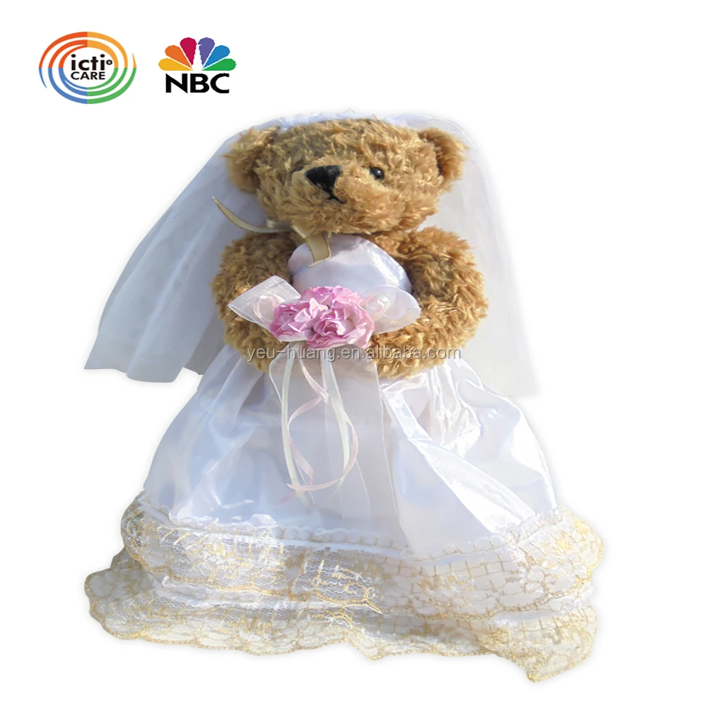 Plush replica edelweiss custom teddy bear