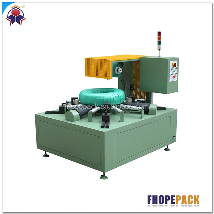 Factory plastic pipe hose reel packaging stretch wrapping machine