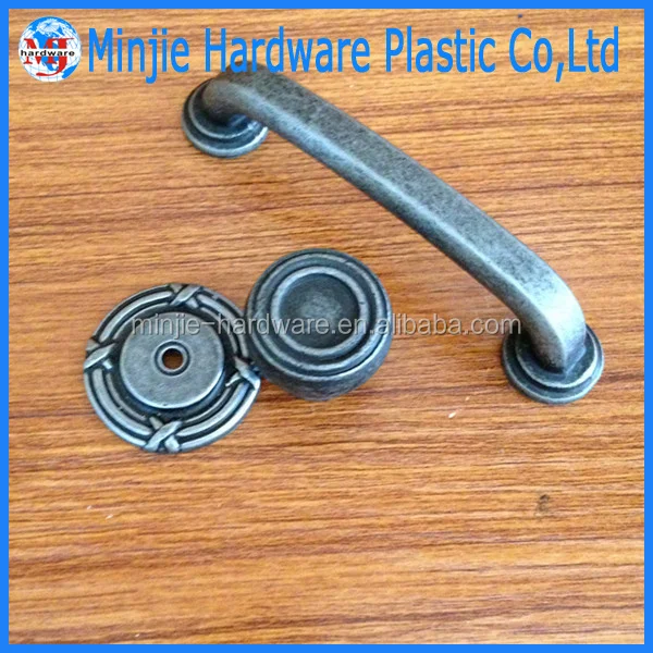 Manufacturer Hot Sale Antique Copper Zinc Alloy Cabinet Handles