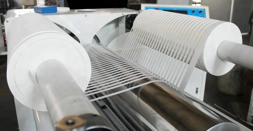 Servo motor control automatic jumbo roll paper slitting machine