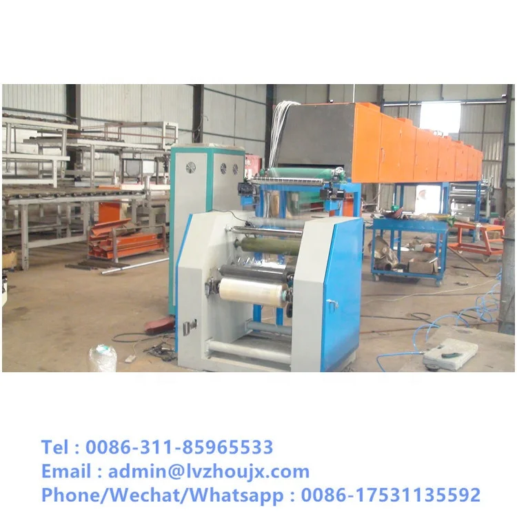 500mm width opp tape jumbo roll coating machine, opp tape jumbo roll making machine