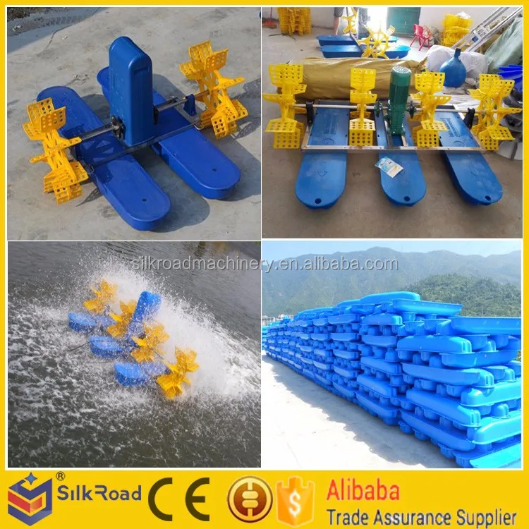 6 весло аквакультура пластиковые весло колеса аэратор воды