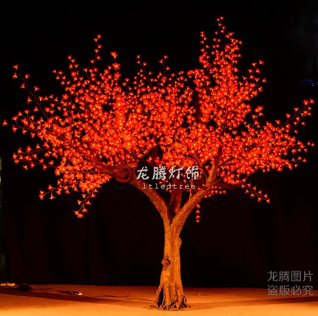 
Wholesale outdoor decoration lighting white artificial giant christmas tree 