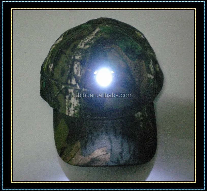Promotion Gift Item Cheap Custom Promotion Baseball Cap with Built-in Led Light