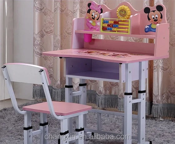
 2015 Модный высококачественный стол для начальной школы и Набор стульев оптом  
