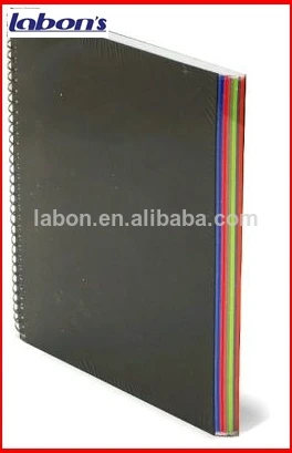 черной спиралью средний записная