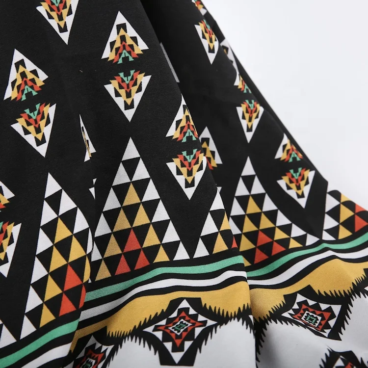 
wholesale new design100polyester custom print moss yoryu crepe chiffon fabric price per meter for dress 