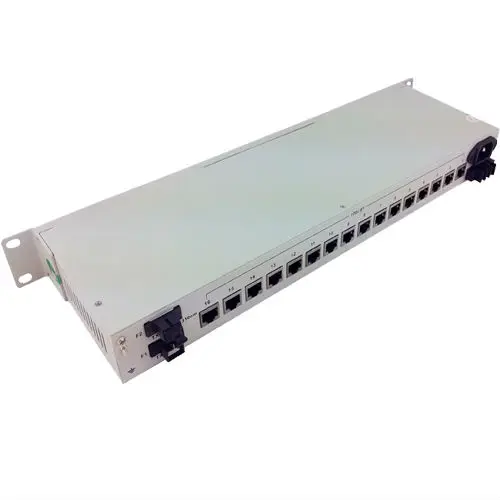 RJ45 16E1 оптический мультиплексор