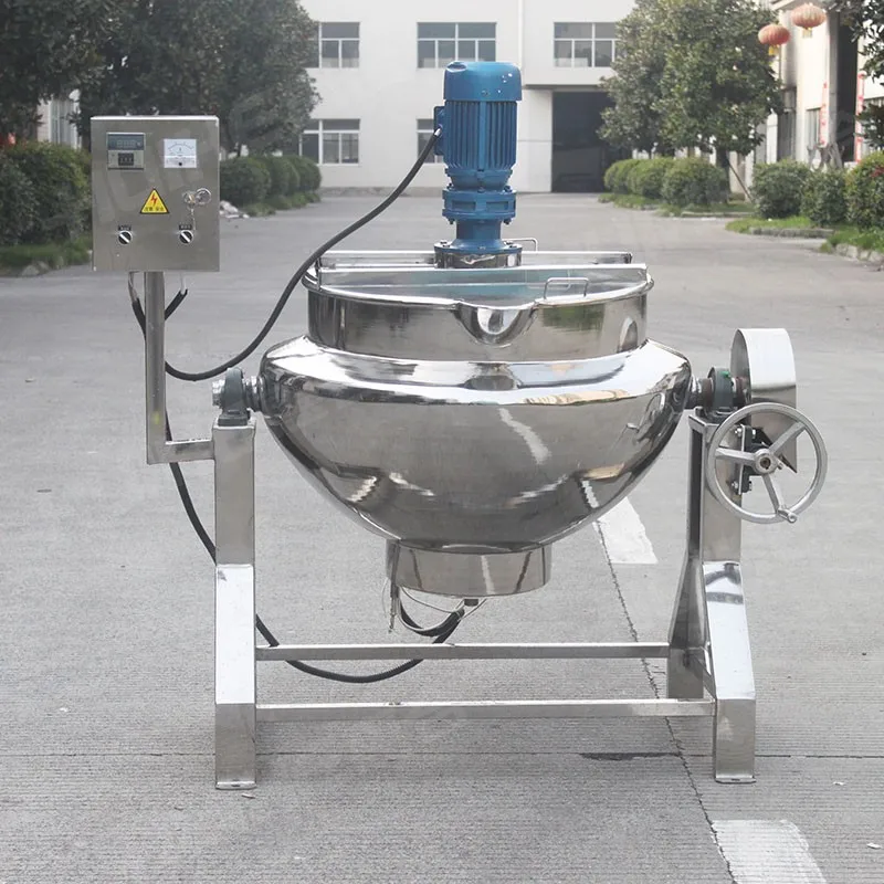 300 Liter Electric Heating Jacketed Cooking Kettle