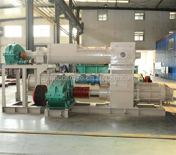 Factory price solid hollow clay vacuum extruder automatic terracotta wall panel making machines