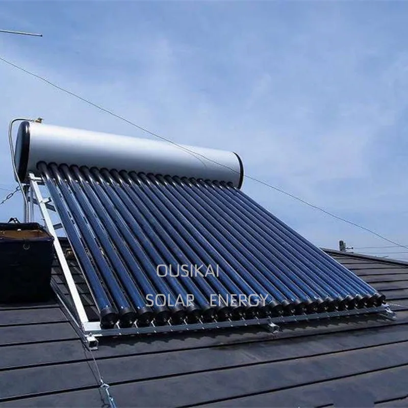 Integrated Pressurized Heat Pipes Solar Water Heater