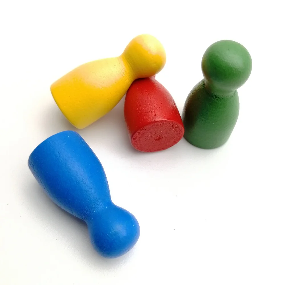 Custom Wooden Pawns Board Game Pawns Pieces