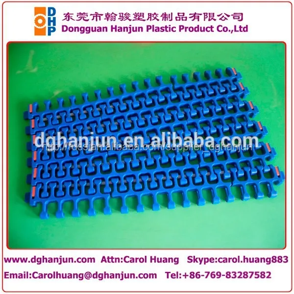 46mm шаг плоский ленточный конвейер провода/сельскохозяйственных конвейерные ленты