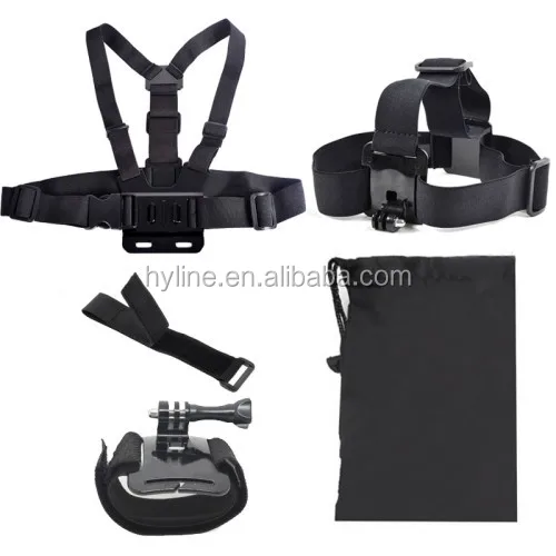 Factory price Go pros Chest Strap Head Strap Wrist Strap Remote Strap for Go pro 6 5 4 3+