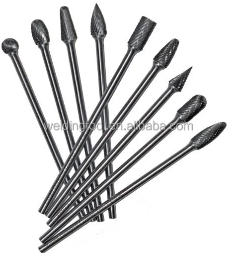 200mm Long Carbide Burrs