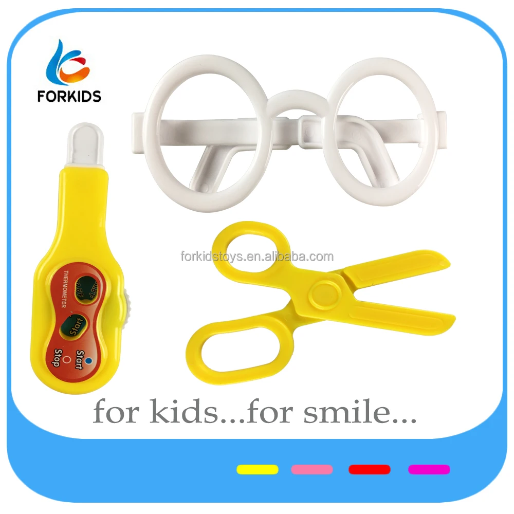 Funny hospital family doctor play set toys,plastic kids doctor kit for pretend and play game