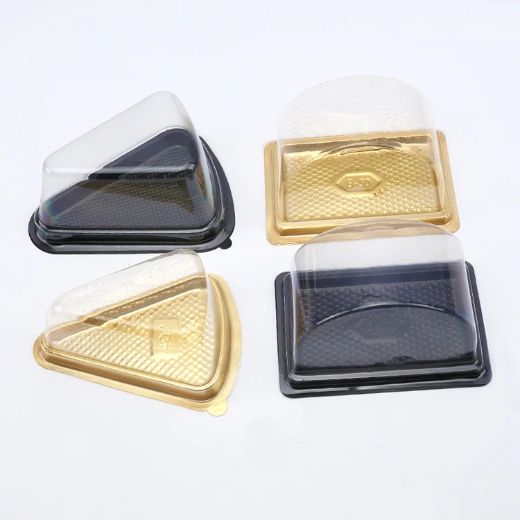 Disposable Blister Food Packaging Box plastic cake box small cake container