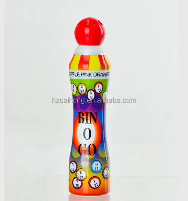 GOOD QUALITY Wholesale BINGO DAUBERS Dabbers 10mm Tip Dot Marker Pen CH-2809 D26*l137mm EN71 &ASTM 10/13 Mm Rainbow CN;ZHE 40ml
