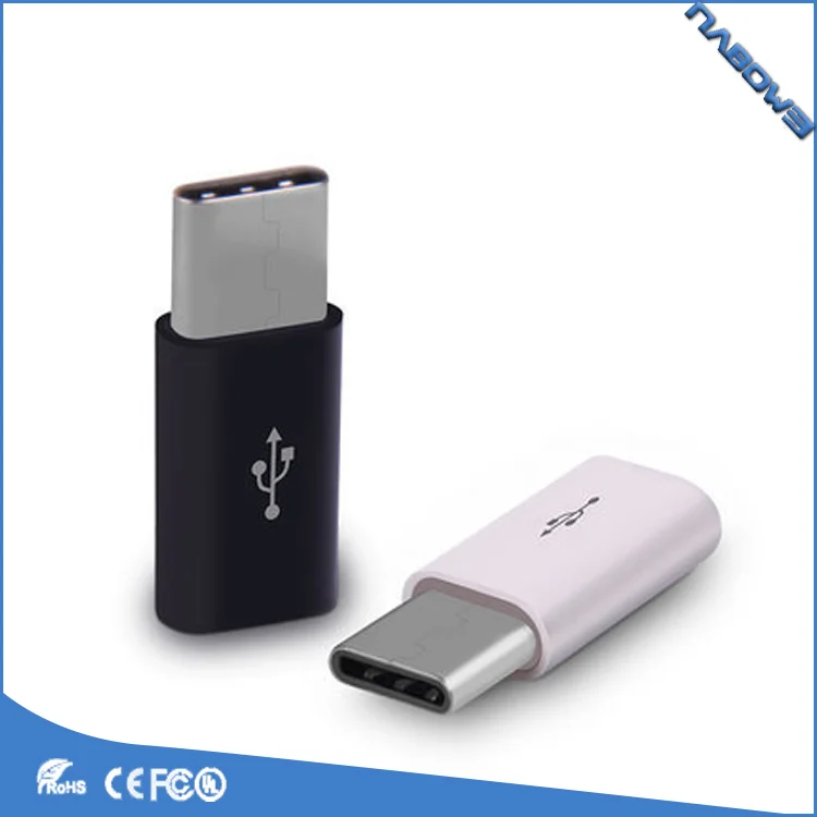 Hot Sale USB-C Type C 3.1 to Micro USB Adapter Female/Adapter for MacBook, USB-C Converter Adapter
