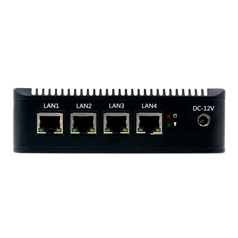China factory Pfsence Intel J1900 4 lan nic ethernet ports 4 rj45 LAN Gateway mini pc portable mini linux server