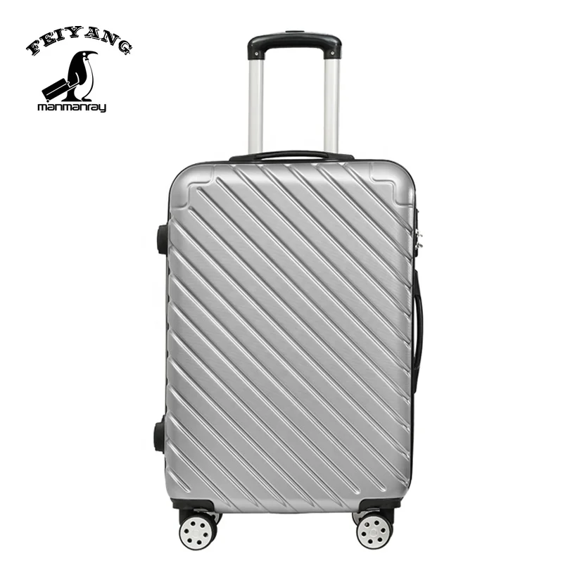 
New Luggage Bags Supermarket Online ABS Hard Shell Suitcase 4 Spinner Travel Bags Luggage sets Trolley 