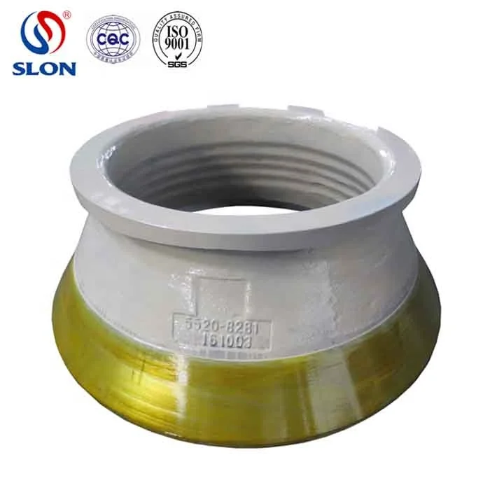 After market bowl liner and mantle wear parts for HP100 HP200 HP300 MP800 MP1000 MP1250 cone crusher