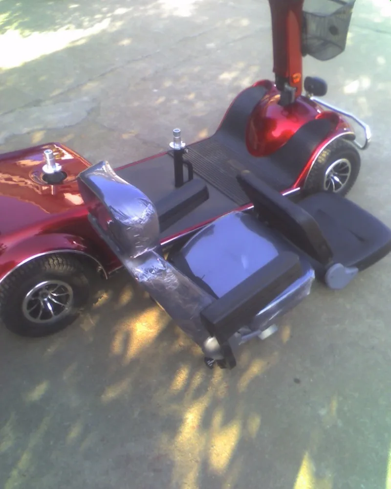 800W fast mobility scooter with 2 seaters for adults