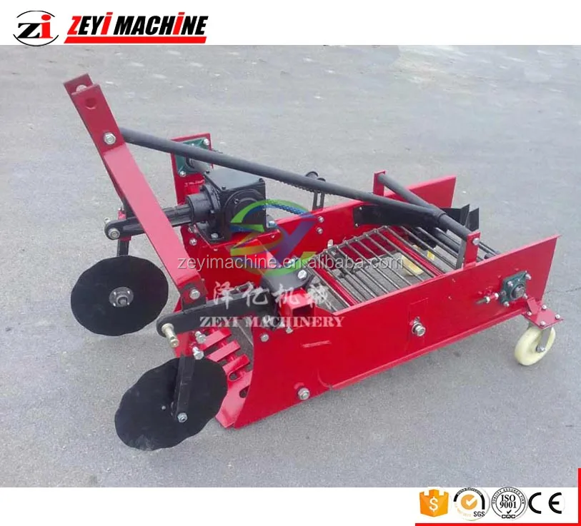 Mini tractor potato harvester Onion harvester for sale