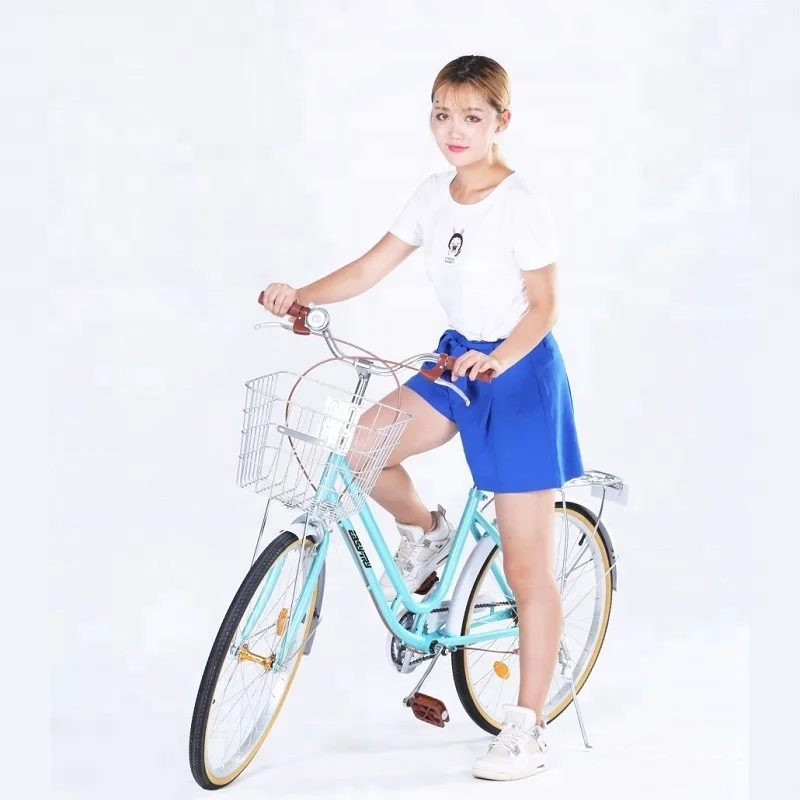 High quality steel frame single speed 26 inch city bike bicycle