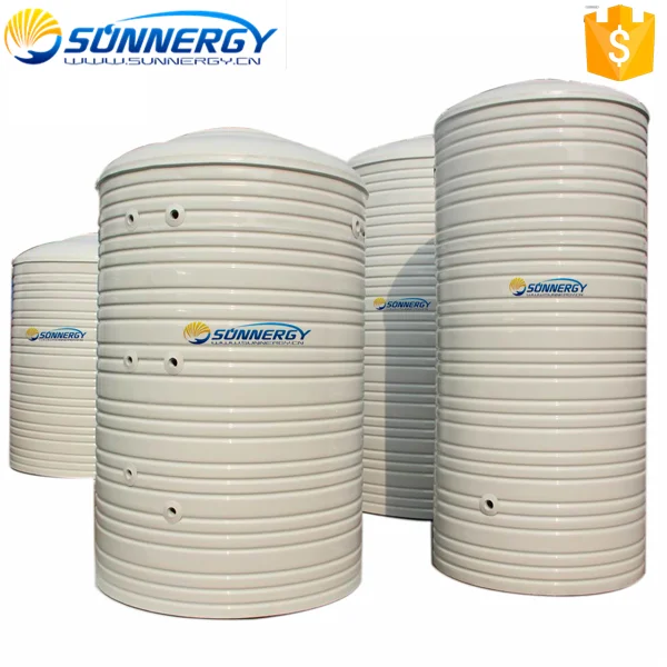 Stainless Steel Pressurized Solar water storage tank1000L ~ 5000L
