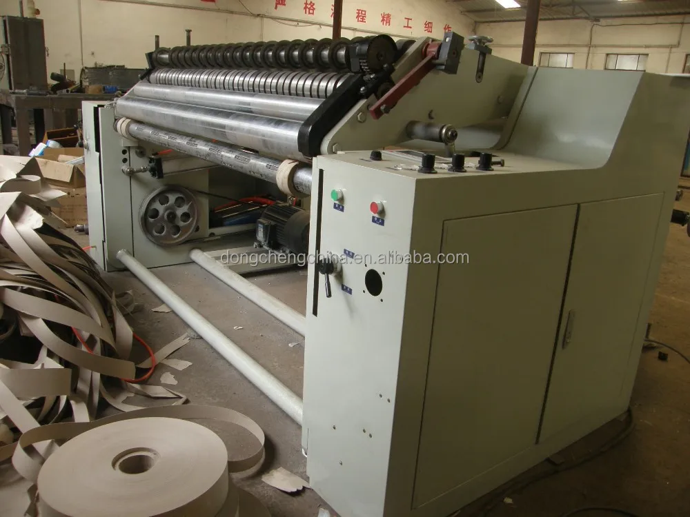 thermal paper roll slitter rewinder machine for POS cash register rolls