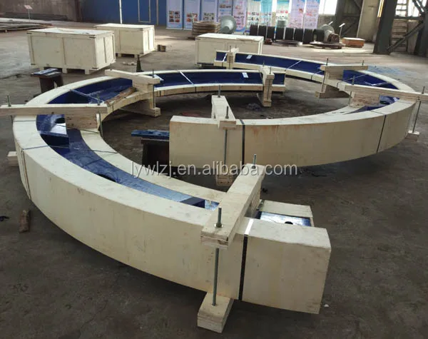 Large Module Casting Halve Girth Gear for rotary drum dryer