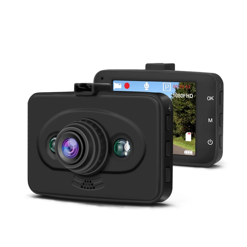 Dashcam CE1247 Interpolated 1080P IR LED Night Vision Car Camera DVR