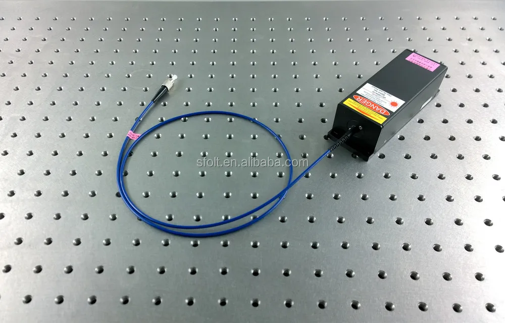 638nm 10mW 20mW 80mW single mode fiber coupled red diode laser module, made in shanghai, china