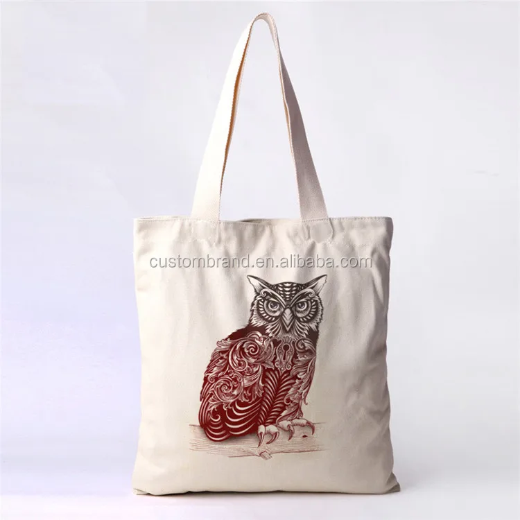 Free shipping custom screen print high quality environmental protection materials fashion shopping bag custom canvas tote bag