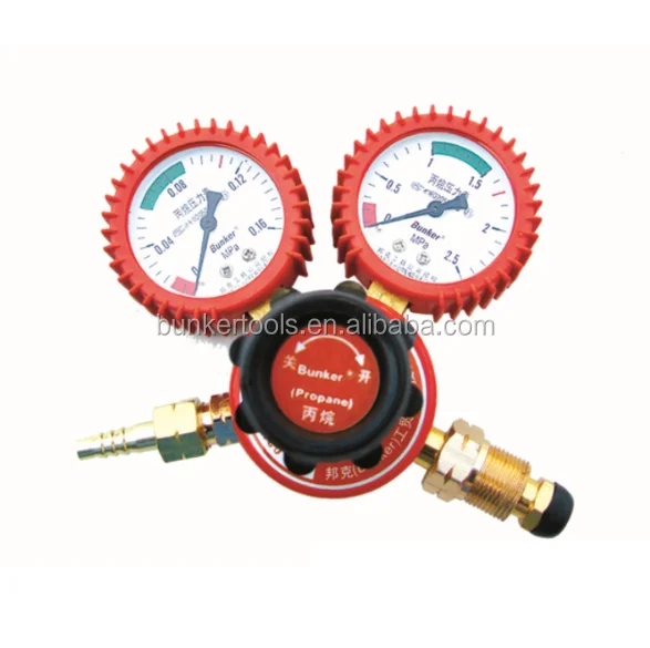 C Type Acetylene pressure regulator gas gauge regulator indicator for acetylene