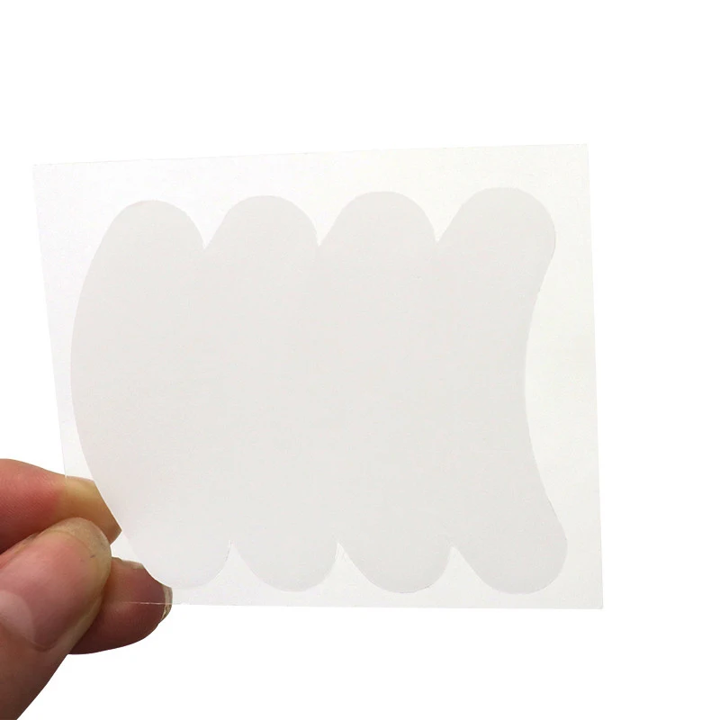 2 pairs Under Eye Pad Thin Eyelashes Extension Eye Pad Silicone Paper Patches