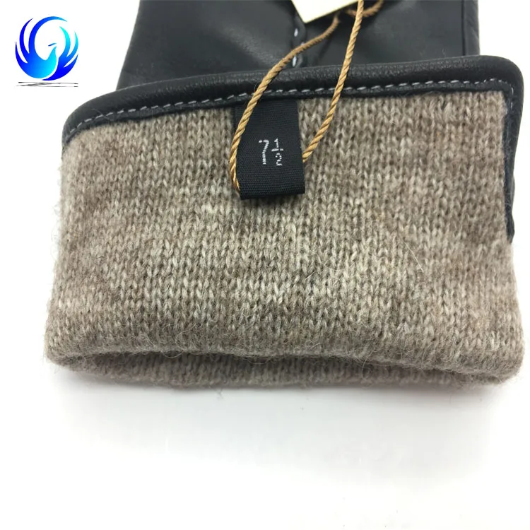 2019 fashion ladies 100% sheepskin wholesale leather gloves with pearls