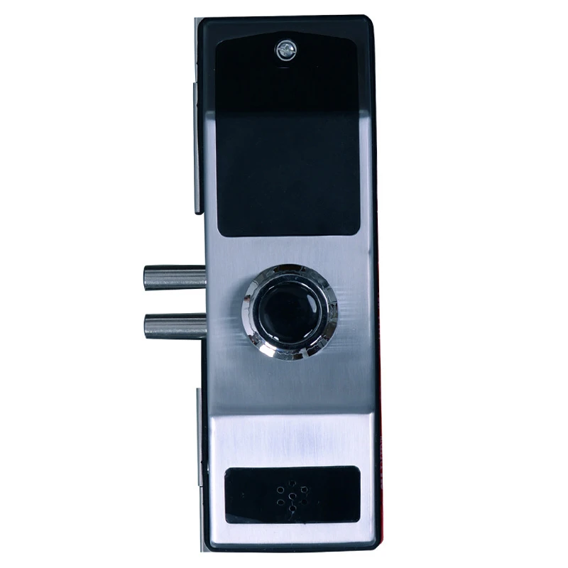 Zinc Alloy Fingerprint  Electronic Keypad Entry Glass Door Lock IC Card