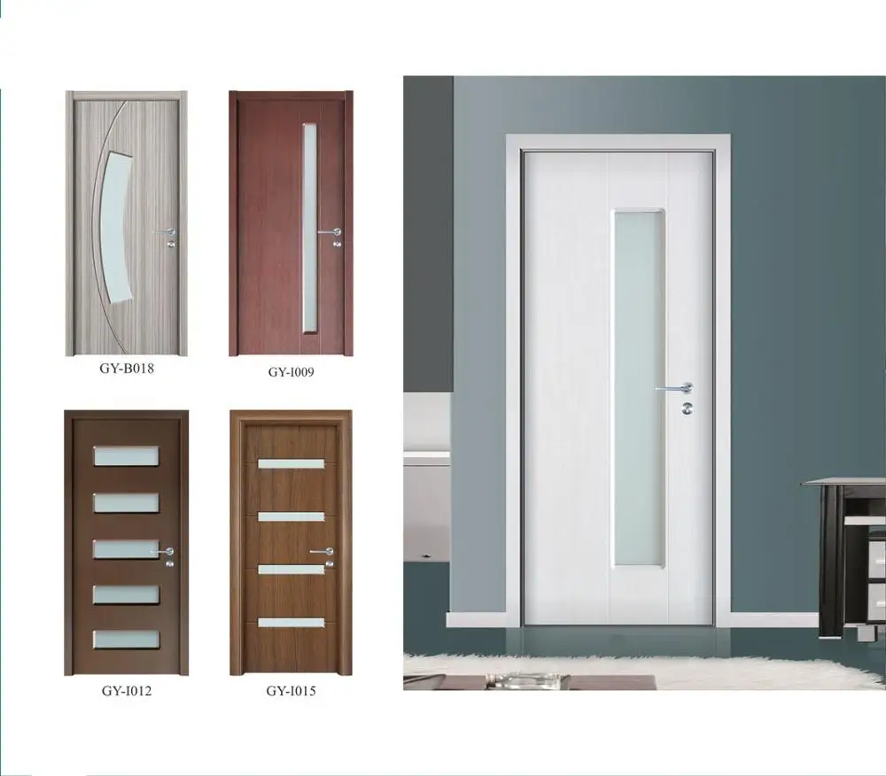 Cerarock cheap bathroom pvc door, toilet pvc door, pvc kitchen door vietnam