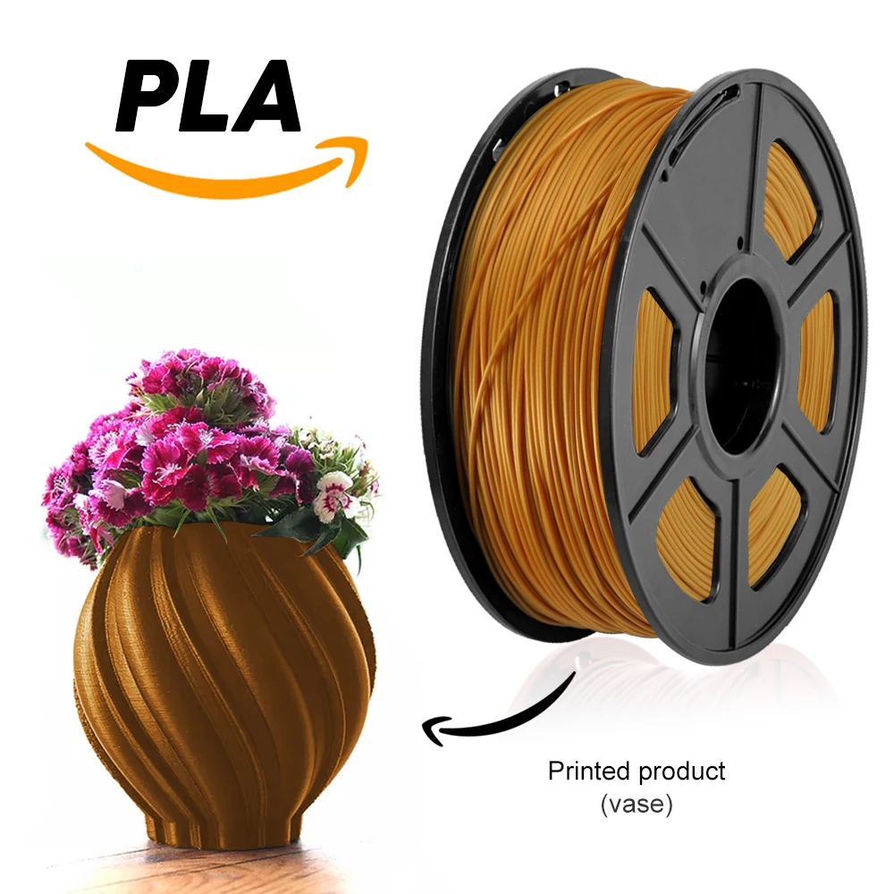 Metal Pla 175Mm 3Mm 1 Kg Filament 3D Printer