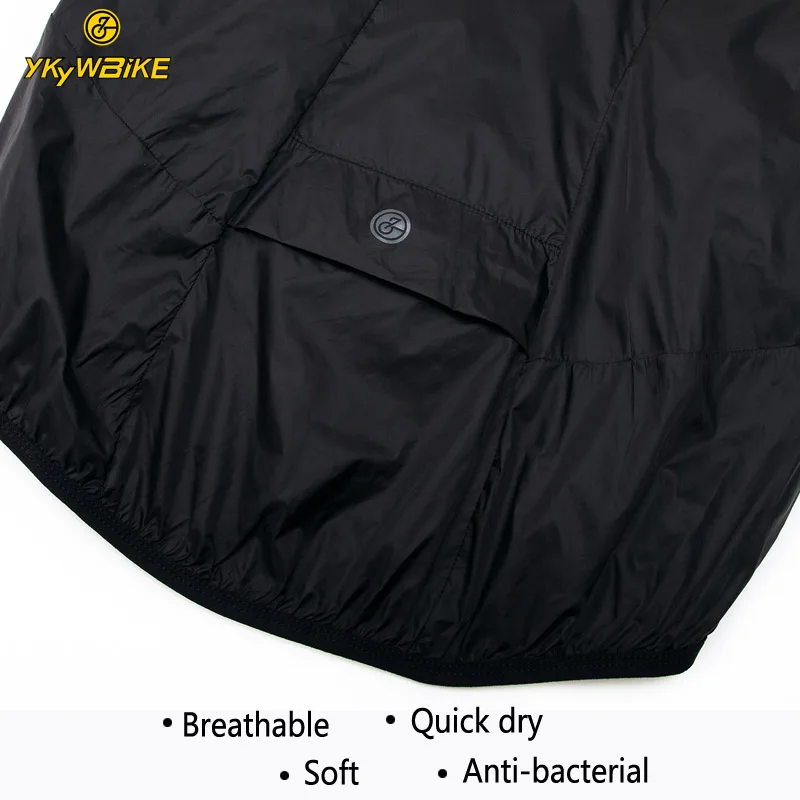 Men Women Windproof  Running Vest MTB Bike Bicycle Reflective Clothing Sleeveless Cycling vest