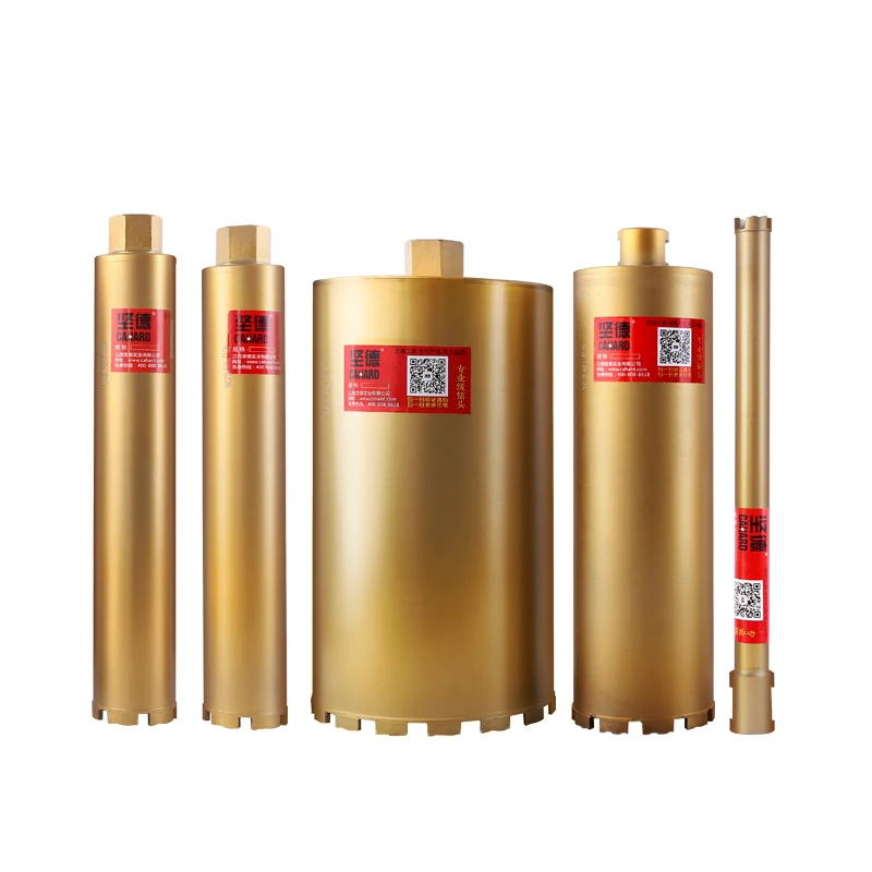 wet drilling diamond core drill bit for concrete drilling