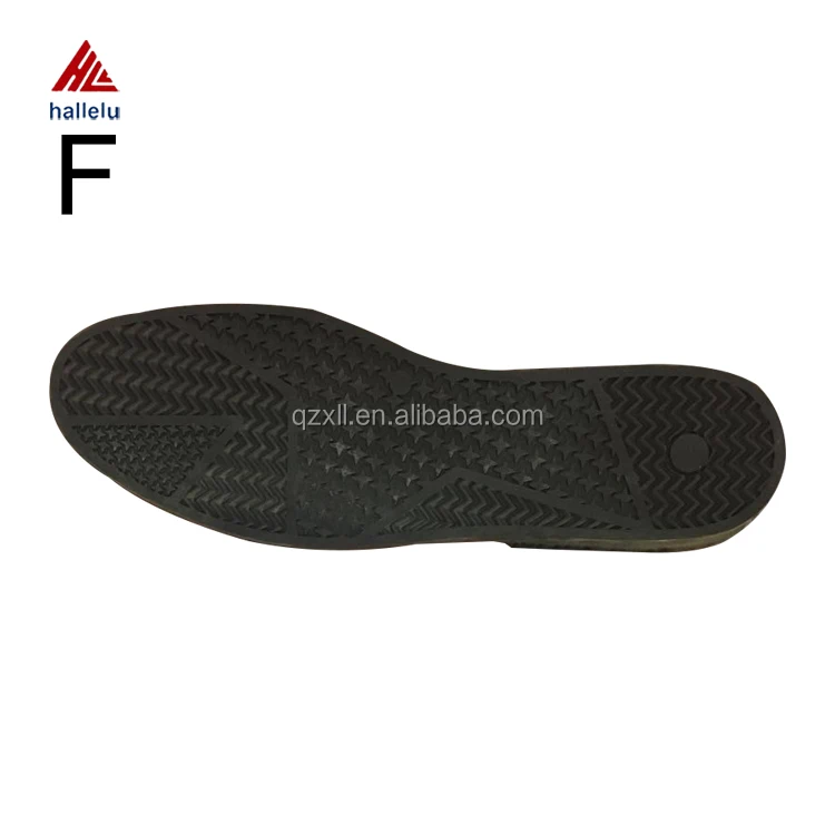 
Size 35-45 Rubber Vulcanize Outsoles Argentina Flat Canvas Soles For Shoe Making 
