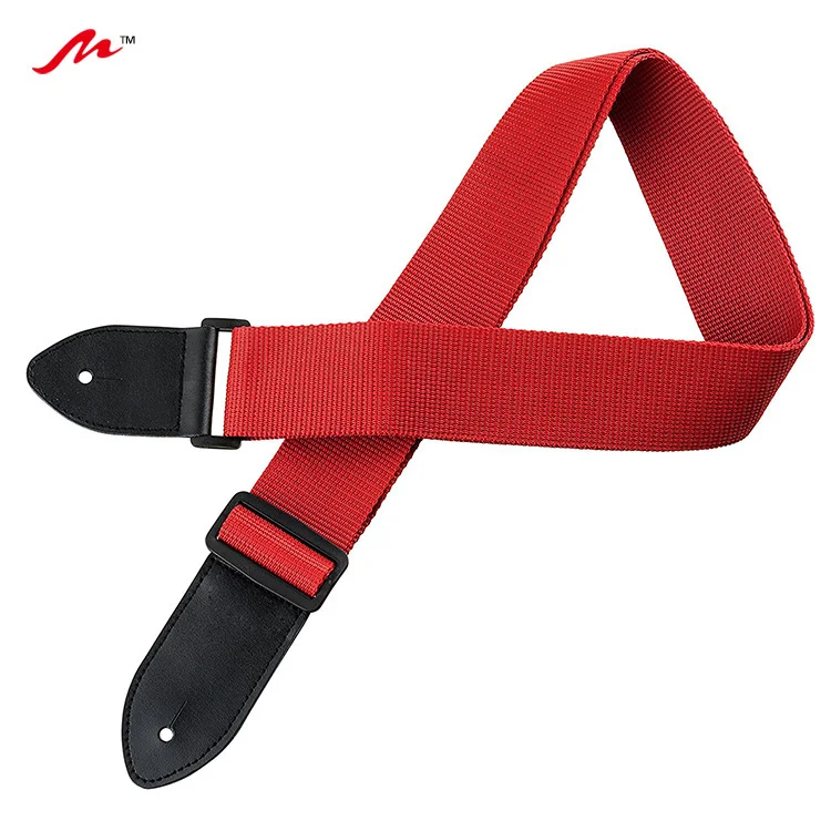 
Wholesale Plain Poly Pro Material Guitar Strap for sale 